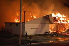  March 27, 2013 Reeder Farm Barn Fire. While crews operated on the Cleavelandtown Rd. garage fire